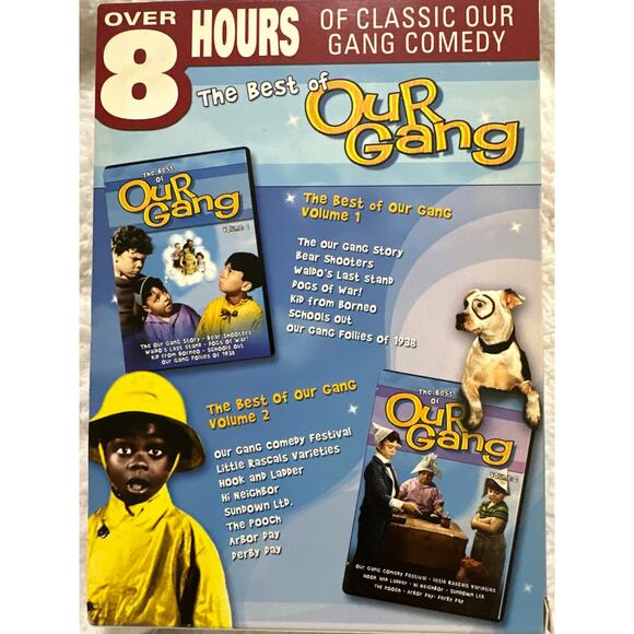DVD 2 Disc Set 8 Hours of The best of our gang comedy . Volumes 1 & 2 - Picture 2 of 7